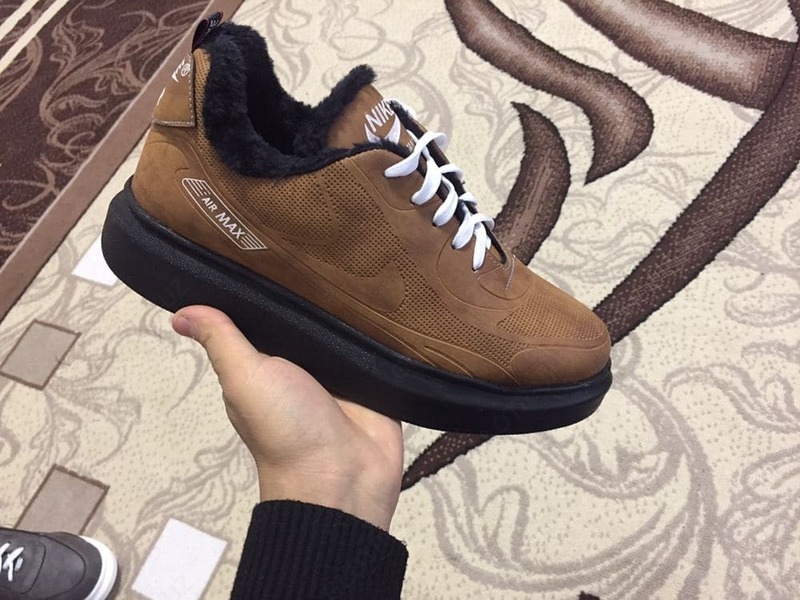 Мужские утепленные полуботинки «Air Max» арт 03