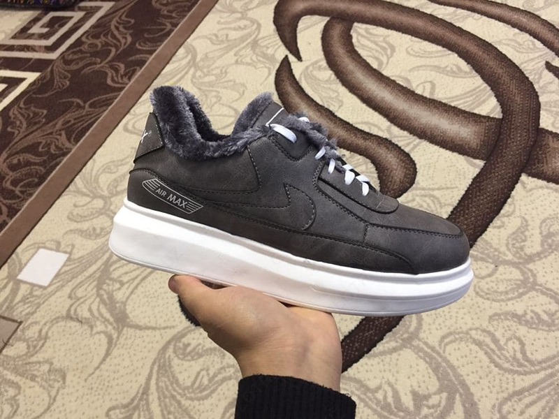 Мужские утепленные полуботинки «Air Max» арт 04 - от 99 000 сум