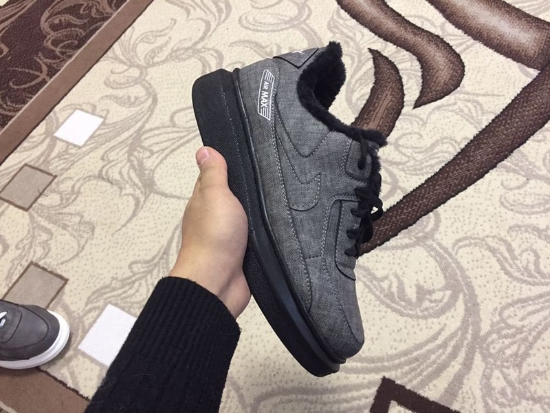 Мужские утепленные полуботинки «Air Max» арт 05