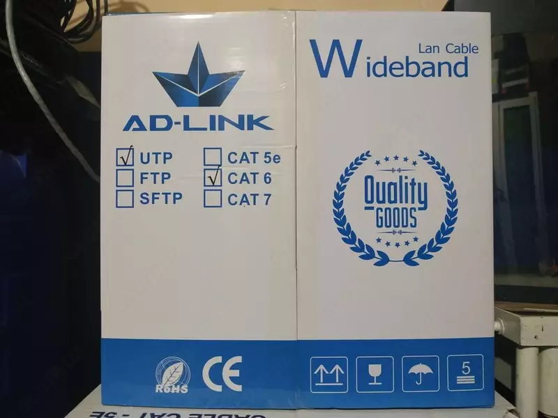 Кабель UTP CAT 6