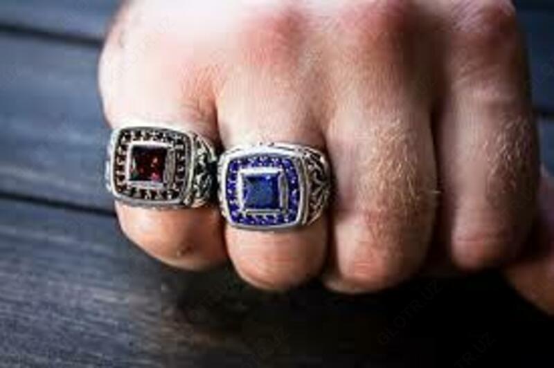  Erkaklar kumush uzuk (10 g) - 