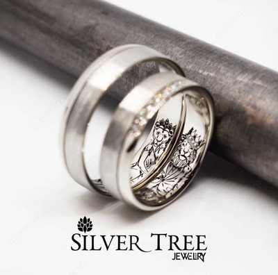 Кольца обручальные №9 - 440 000 сум / пара