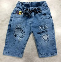 Qizlar uchun jinsi shimlar Art 002