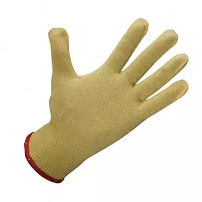 Перчатки термостойкие кевларовые 500 градусов Общая длина: 35 см; длина запястья: 13 см
