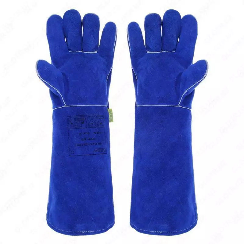 Перчатки термостойкие кевларовые 500 градусов Общая длина: 35 см; длина запястья: 13 см