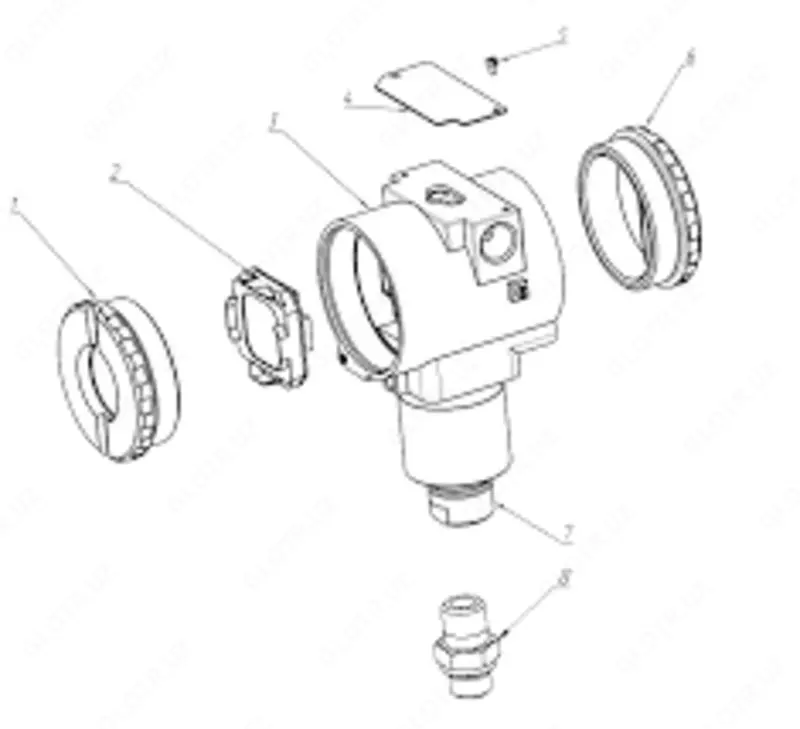 Промышленный датчик давления с HART интерфейсом BDSensors HMP 331D - 13 000 000 сум