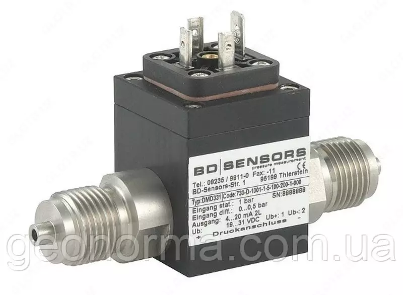 Промышленный датчик разности давлений с HART интерфейсом BDSensors DMD 331D - 13 000 000 сум
