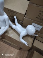 Манекен детский в лежачем положении (белый)