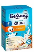 "Bellakt" vitaminlari va minerallari bilan sutli karabuak bo'tqasi