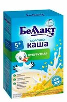 "Bellakt" vitaminlari va minerallari bilan sutli makkajo'xori bo'tqa