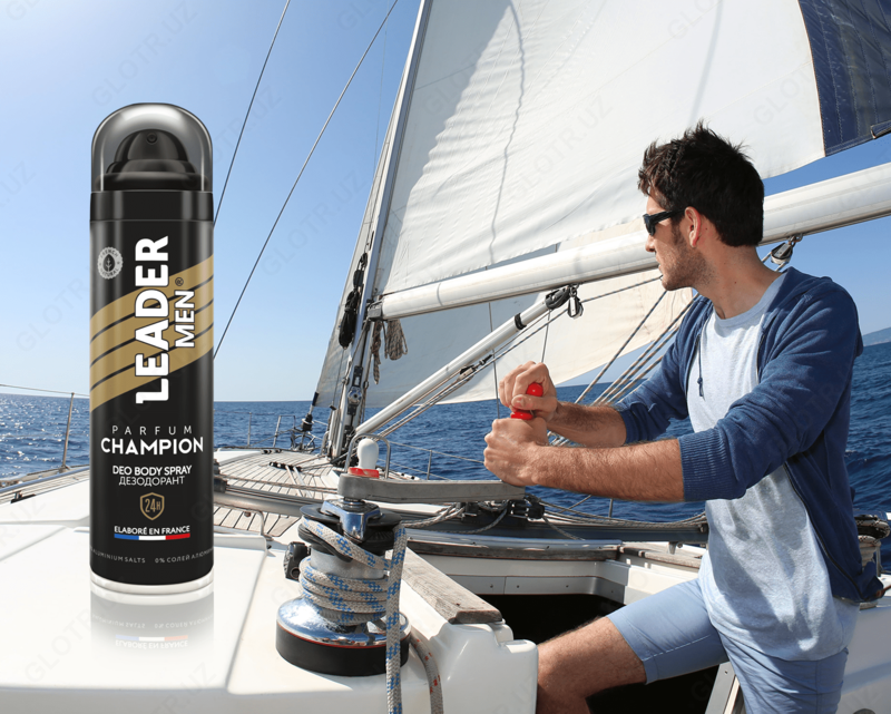  LEADER MEN PARFUM CHAMPION - ДЕЗОДОРАНТ   150 мл. - 