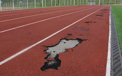 Stadionlar uchun rezina parchalari Ulgurji savdo