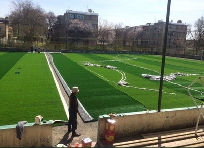 3-sonli futbol stadionini qurish