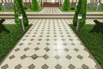 50 000 сум / кв.м Брусчатка вариант №.4