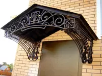 по запросу Кованые металлические навесы