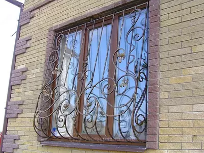 Кованые оконные решетки