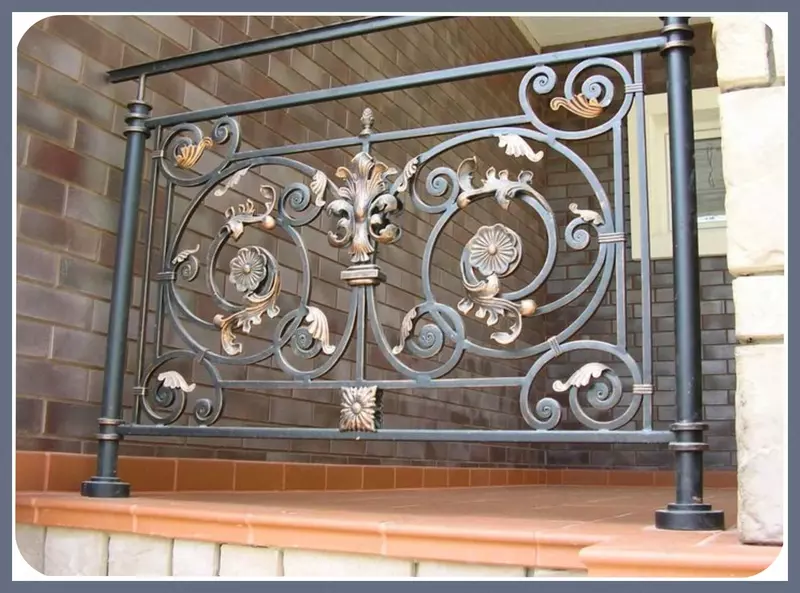 Кованые ограждения - по запросу
