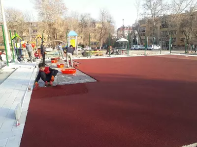 Наливное резиновое покрытие Наливное резиновое покрытие