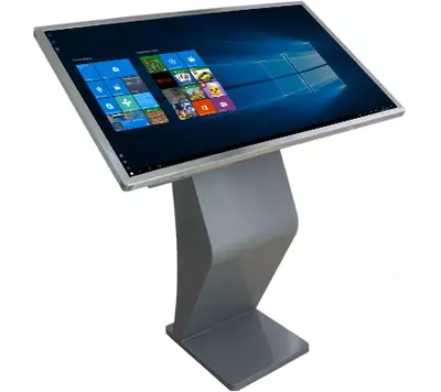 Горизонтальный сенсорный инфокиоск Intouch 43'' Silver