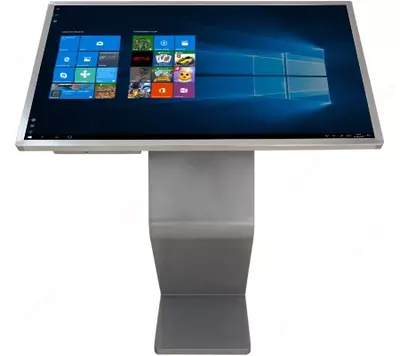 Горизонтальный сенсорный инфокиоск Intouch 43'' Silver
