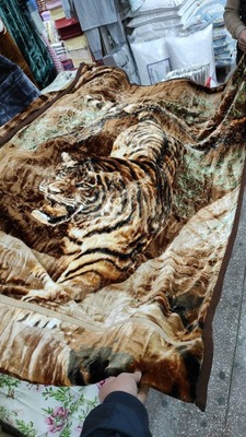 Двустороннее теплое одеяло бамбук