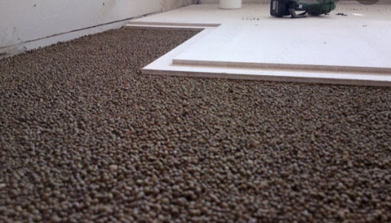 Монтаж сухой стяжки