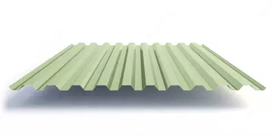 Профнастил светло-зеленый