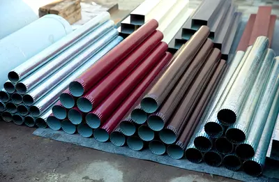 Труба сливная оцинкованная стали