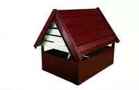 Избушка — домик (бордовый) - по запросу