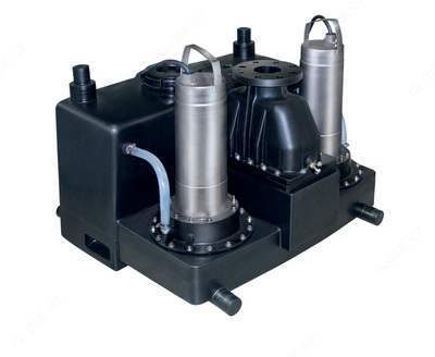 Автоматическая насосная установка по отводу стоков (2-х насосная) Wilo REXALIFT FIT L2-10