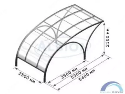 Avtomobil uchun soyabon Chakana savdo