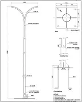 Metall ustun va metall tayanch