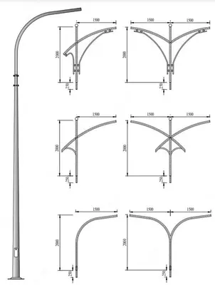 от 7 500 000 сум / шт. Металлический столб и металлическая опора