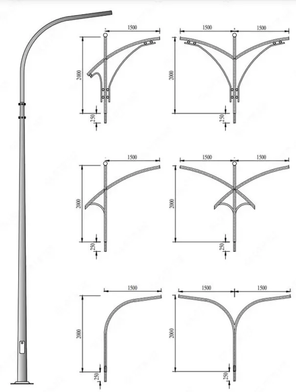 7 500 000 so'mdan Metall ustun va metall tayanch