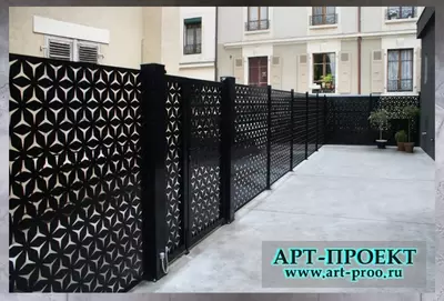 Забор металлический - от 850 000 сум / кв.м