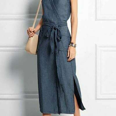 Джинсовое платье "Деним" - Цена по запросу