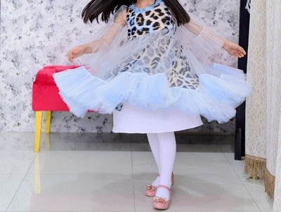 Детское платье из струящегося шёлка - Цена по запросу