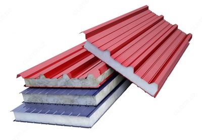 Сэндвич панель стенавой пенопласт тол 50мм - от 120 000 сум / кв.м