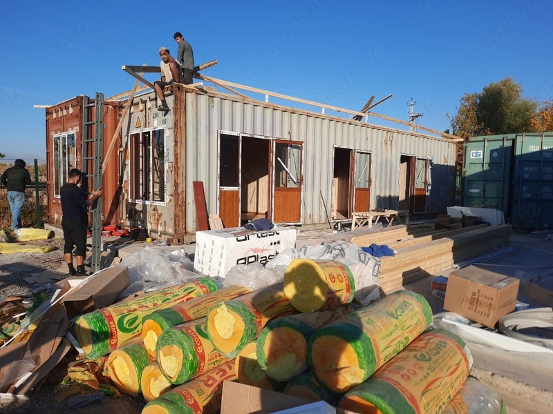 Savdo bo'limi uchun konteyner