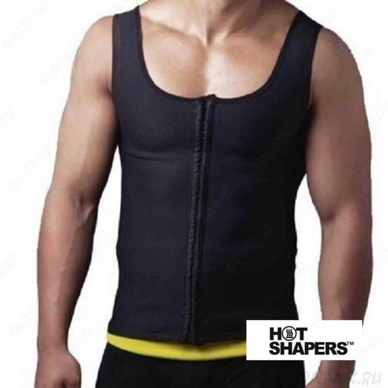 Hot Shaper erkaklar uchun oriq yelek