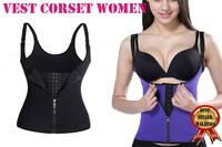 Утягивающий корсет на крючках и молнии Только в розницу