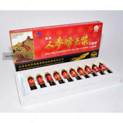 Маточное молочко с женьшенем Ginseng Royal Jelly Только в розницу