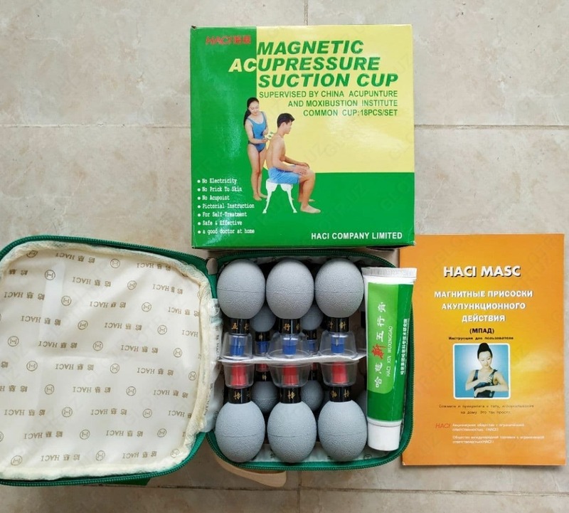 Магнитные массажные присоски банки акупунктурного действия