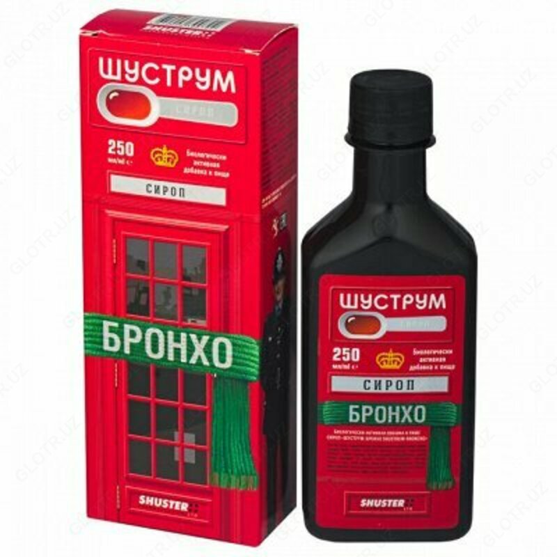 Сироп при простуде Бронхо Шуструм