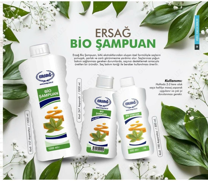   ERSAG Bio shampuni