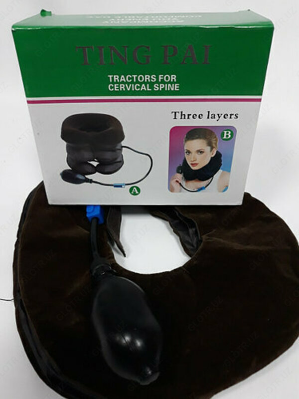  Массажный надувной воротник при остеохондрозе - 