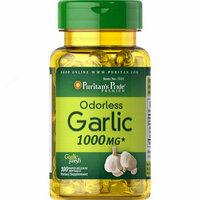 Чесночные капсулы Puritans Pride Odorless Garlic