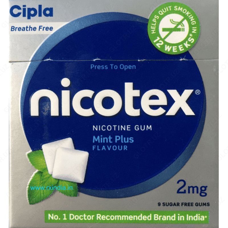 Никотиновая жевательная резинка Nicotex