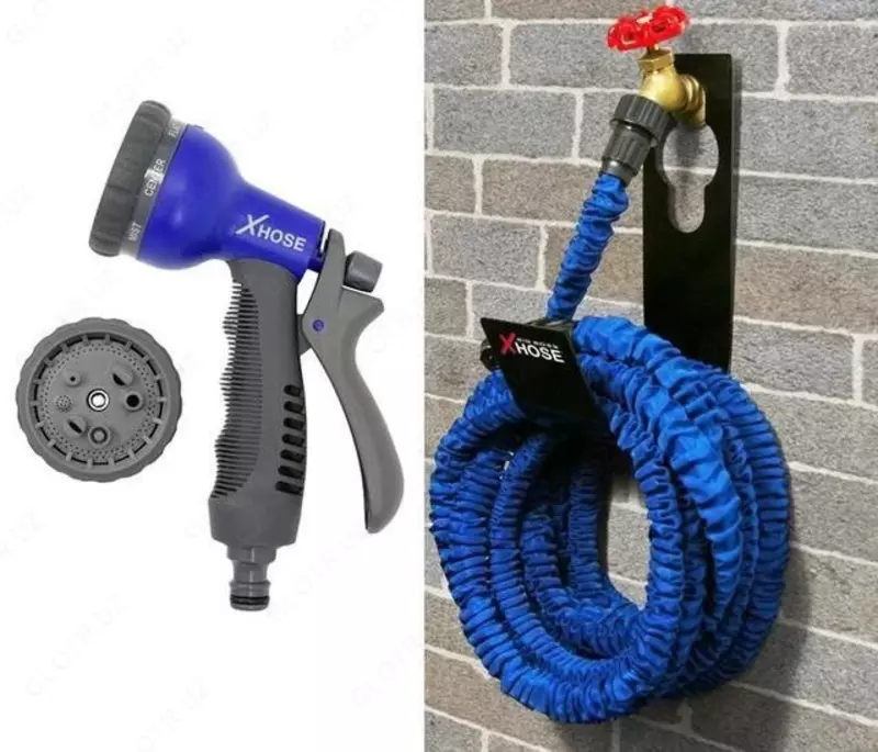  Саморастягивающийся чудо шланг Magic Hose - Davoshop.uz