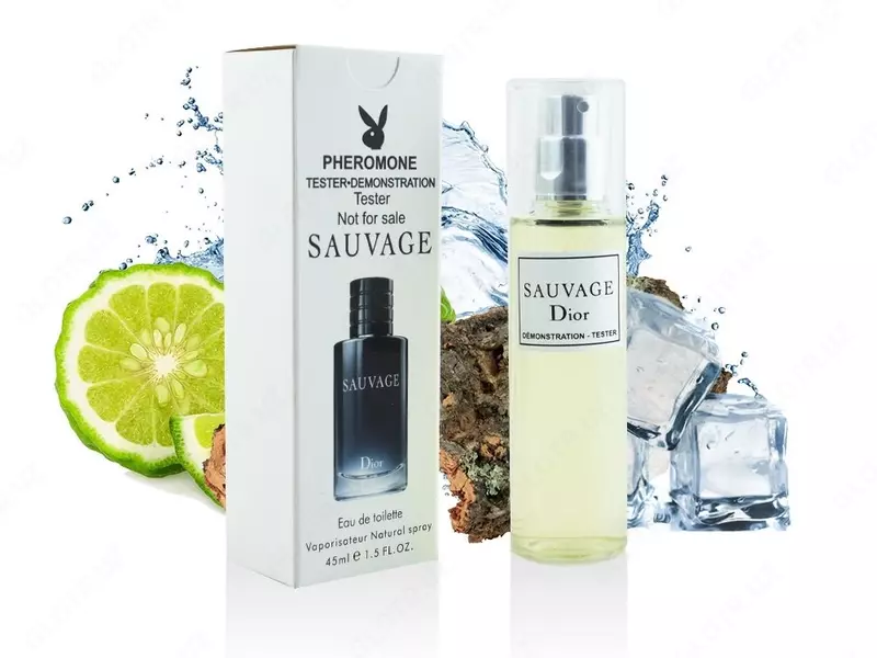 Парфюм с феромоном Christian Dior Sauvage 45 ml TESTER